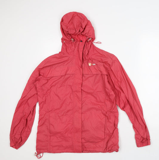 Womens UK Size 12 Hi Gear Pink Rain Coat