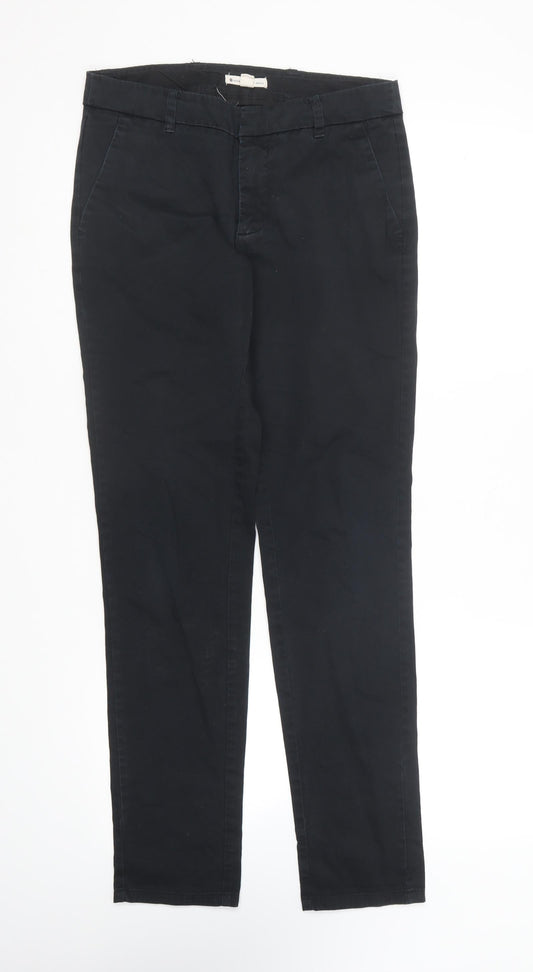 Womens UK Size 28 in Mango Regular Fit Straight Blue Jeans