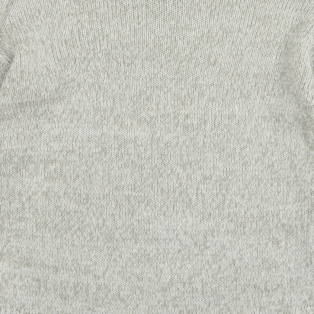 Womens UK Size S New Look Grey Pullover Jumper