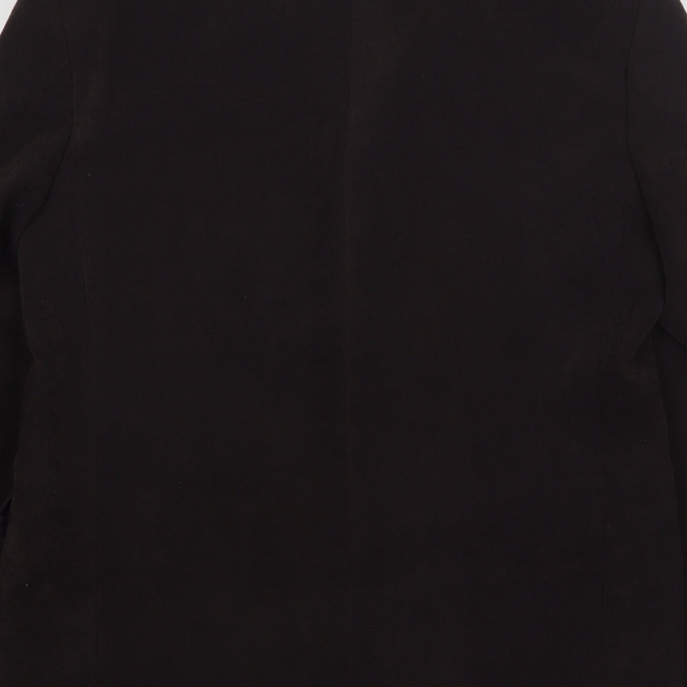 Mens UK Size 40 Impressions Regular Brown Suit Jacket