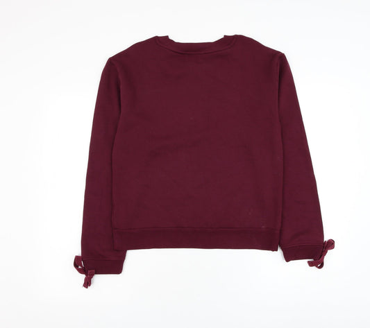Womens UK Size 8 Marks and Spencer Purple Pullover Sweatshirt