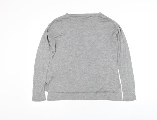 Womens UK Size 6 Dorothy Perkins Grey Pullover Jumper