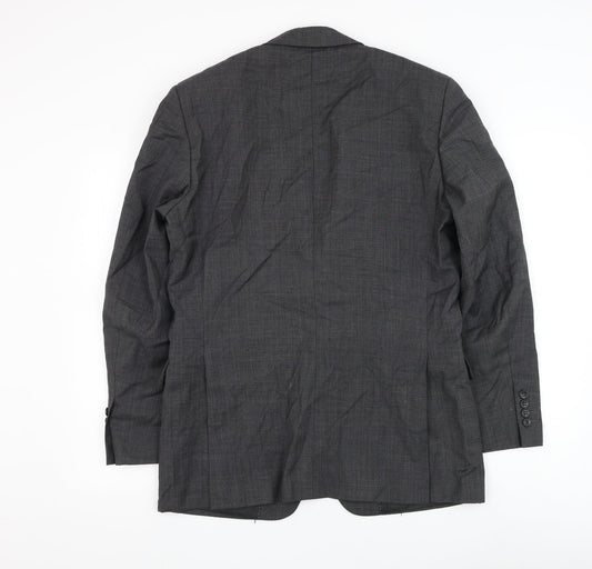 Mens UK Size 38 Savoy Taylors Guild Regular Grey Suit Jacket