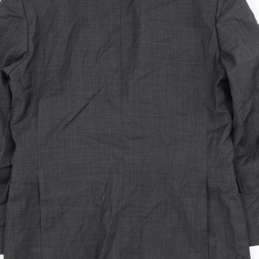 Mens UK Size 38 Savoy Taylors Guild Regular Grey Suit Jacket