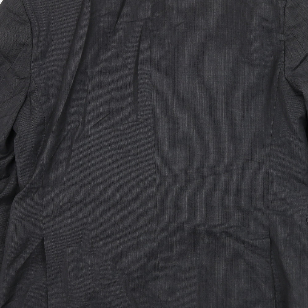 Mens UK Size 40 French Connection Regular Grey Suit Jacket