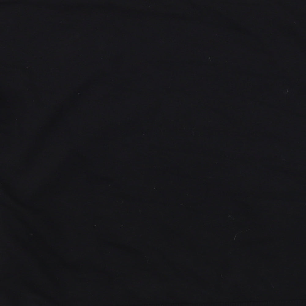 H&M Womens Black Cotton Pullover Sweatshirt Size M Pullover