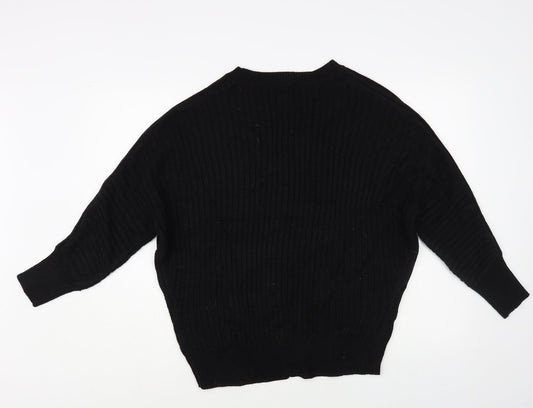 Womens UK Size 12 Dorothy Perkins Black Pullover Jumper
