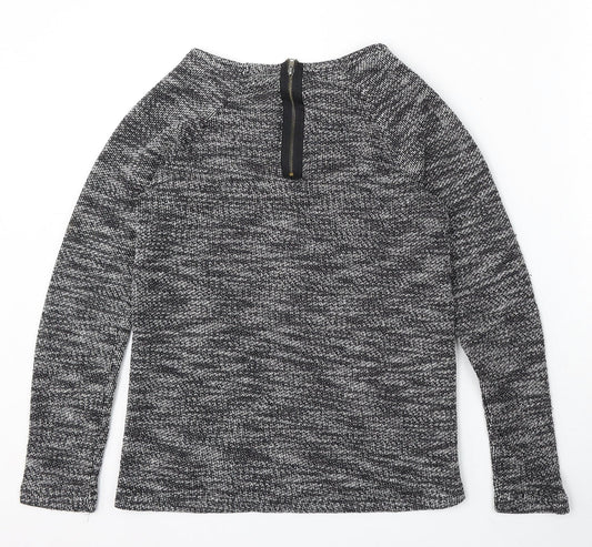 Womens UK Size 8 New Look Black Pullover Jumper