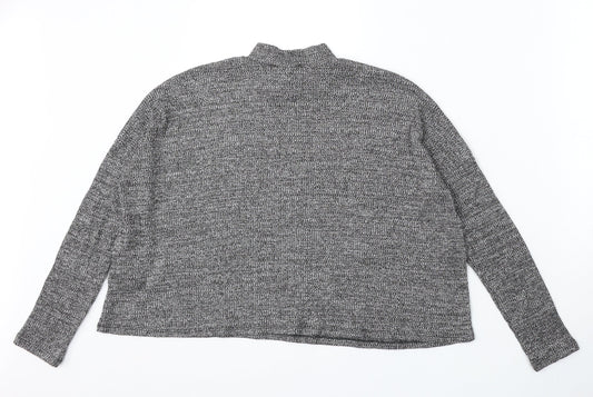 Womens UK Size S Divided by H&M Grey Pullover Jumper