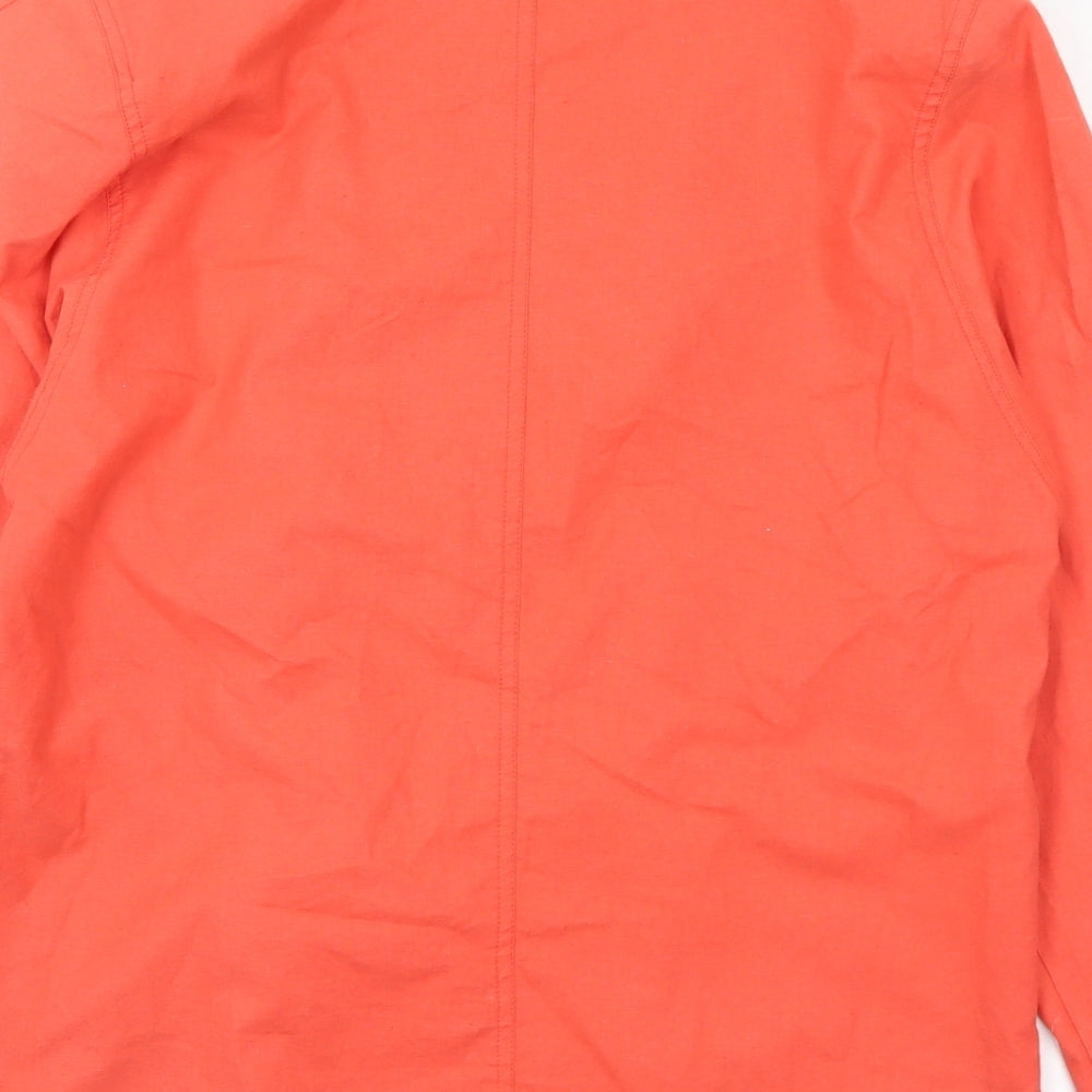 Womens UK Size 12 Preworn Orange Jacket
