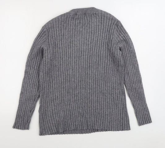 Womens UK Size 12 VERO MODA Grey Pullover Jumper
