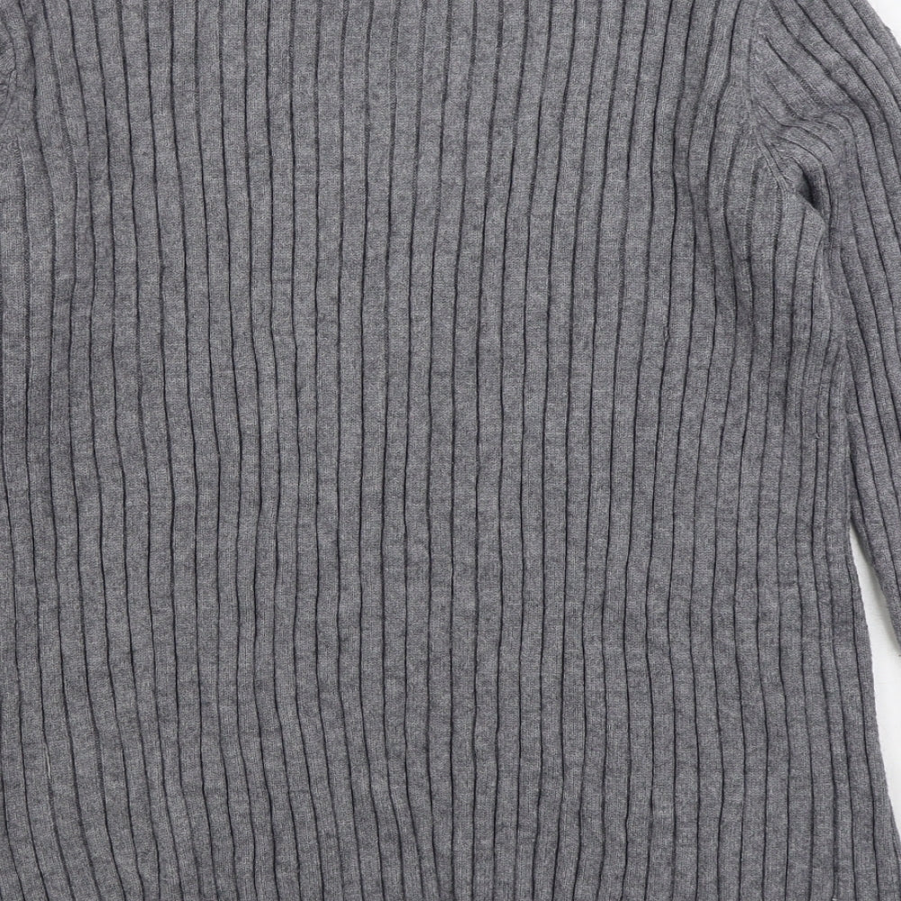 Womens UK Size 12 VERO MODA Grey Pullover Jumper