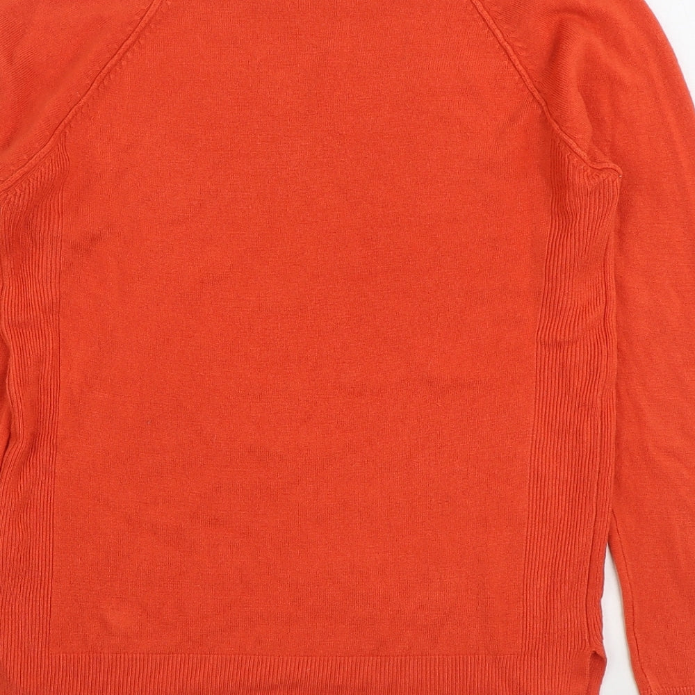 Womens UK Size 12 Atmosphere Orange Pullover Jumper