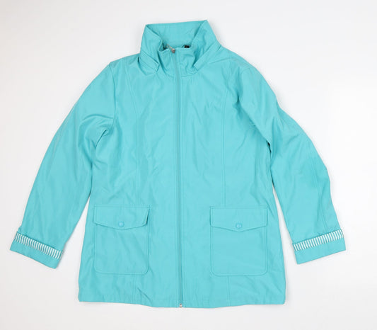 Womens UK Size 10 Finesse Blue Jacket