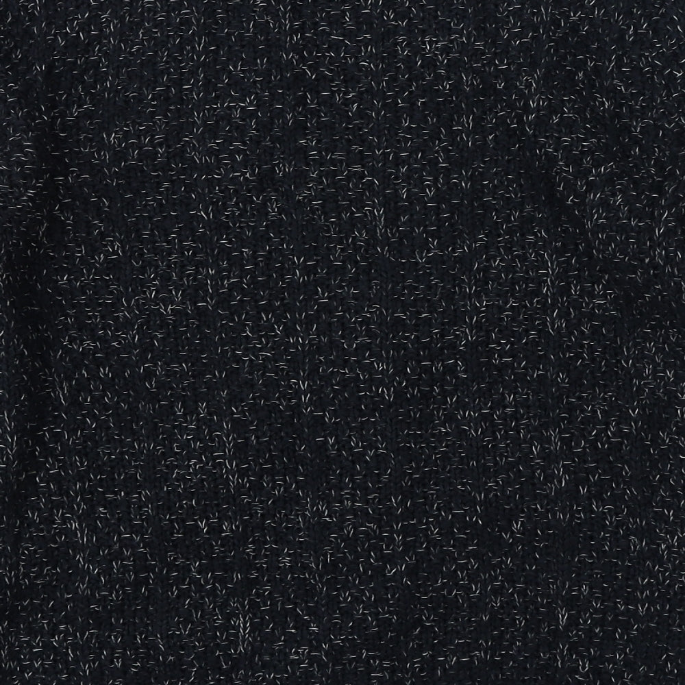 Womens UK Size S Papaya Blue Pullover Jumper