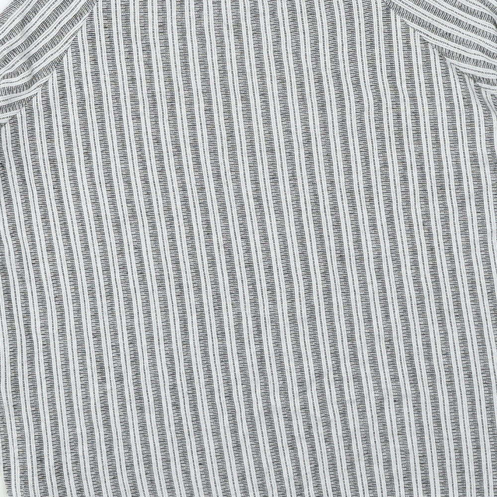 Womens UK Size 10 Papaya Grey Pullover Jumper