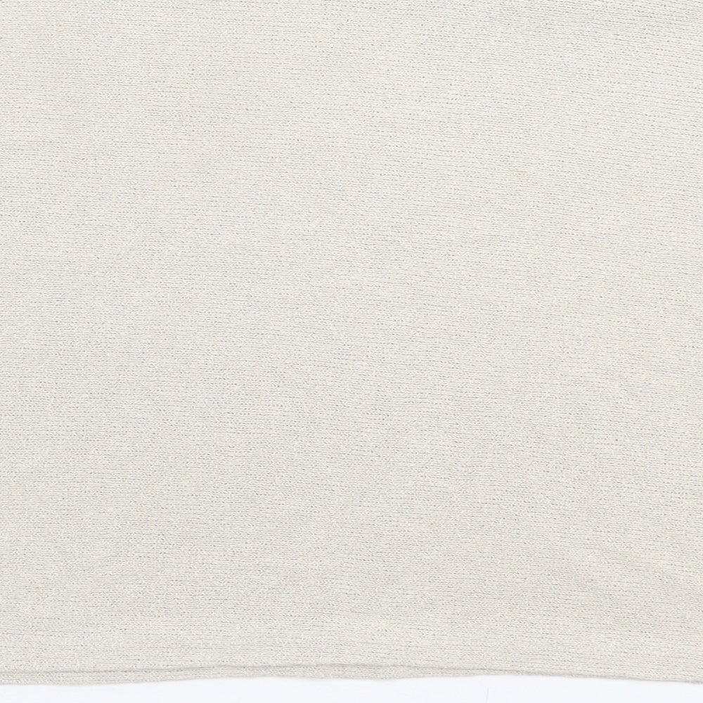 Womens UK Size M H&M Beige Pullover Jumper