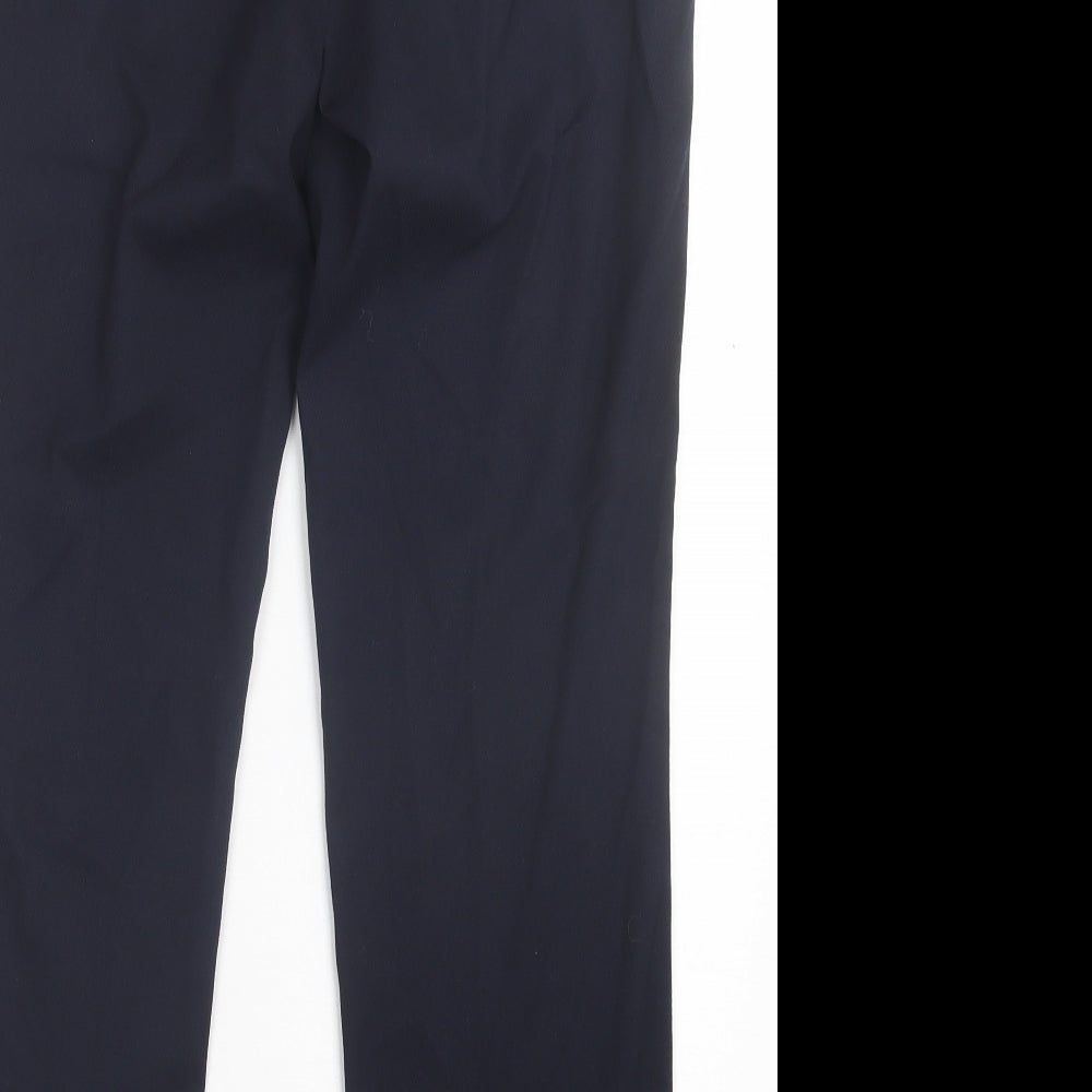 Womens UK Size 10 NEXT Regular Fit Blue Trousers