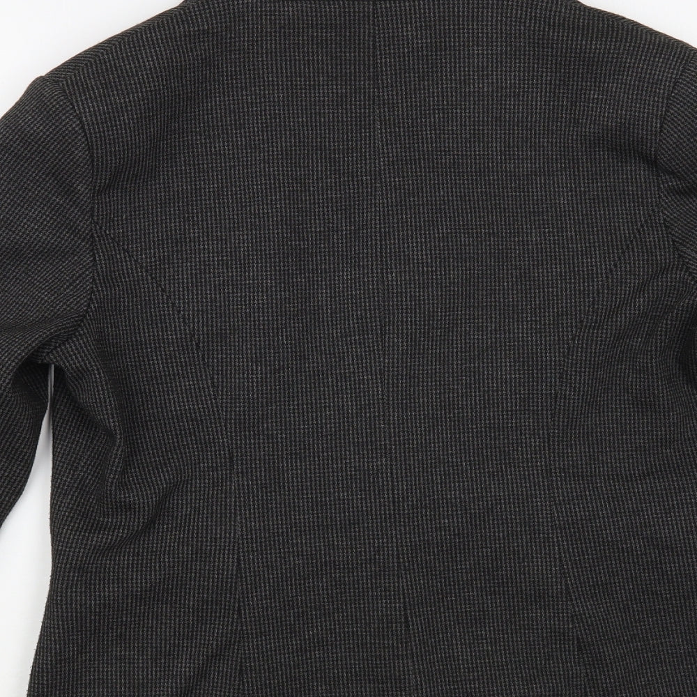 George Womens Grey Jacket Blazer Size 16 Button