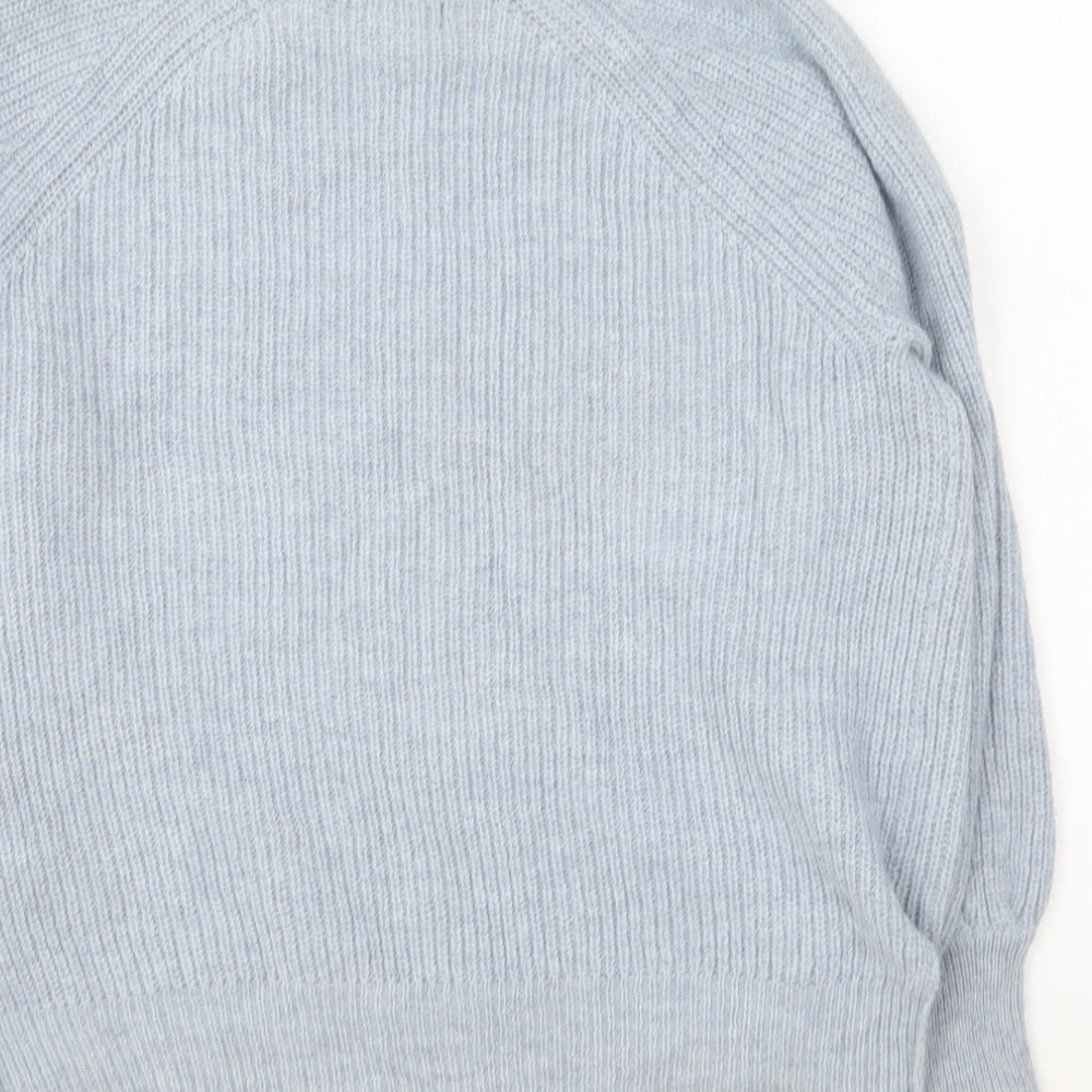 Womens UK Size S Marks and Spencer Blue Pullover Jumper