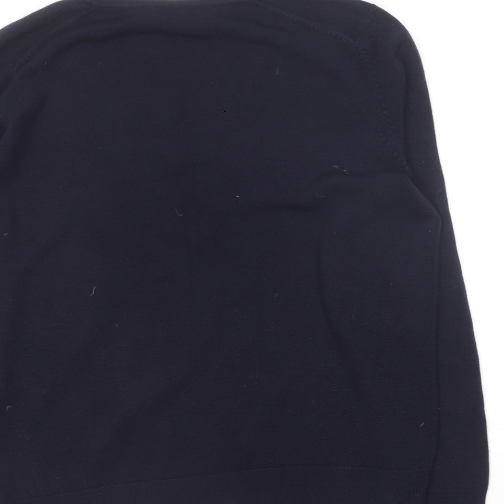 Womens UK Size 14 Marks and Spencer Blue Pullover Jumper
