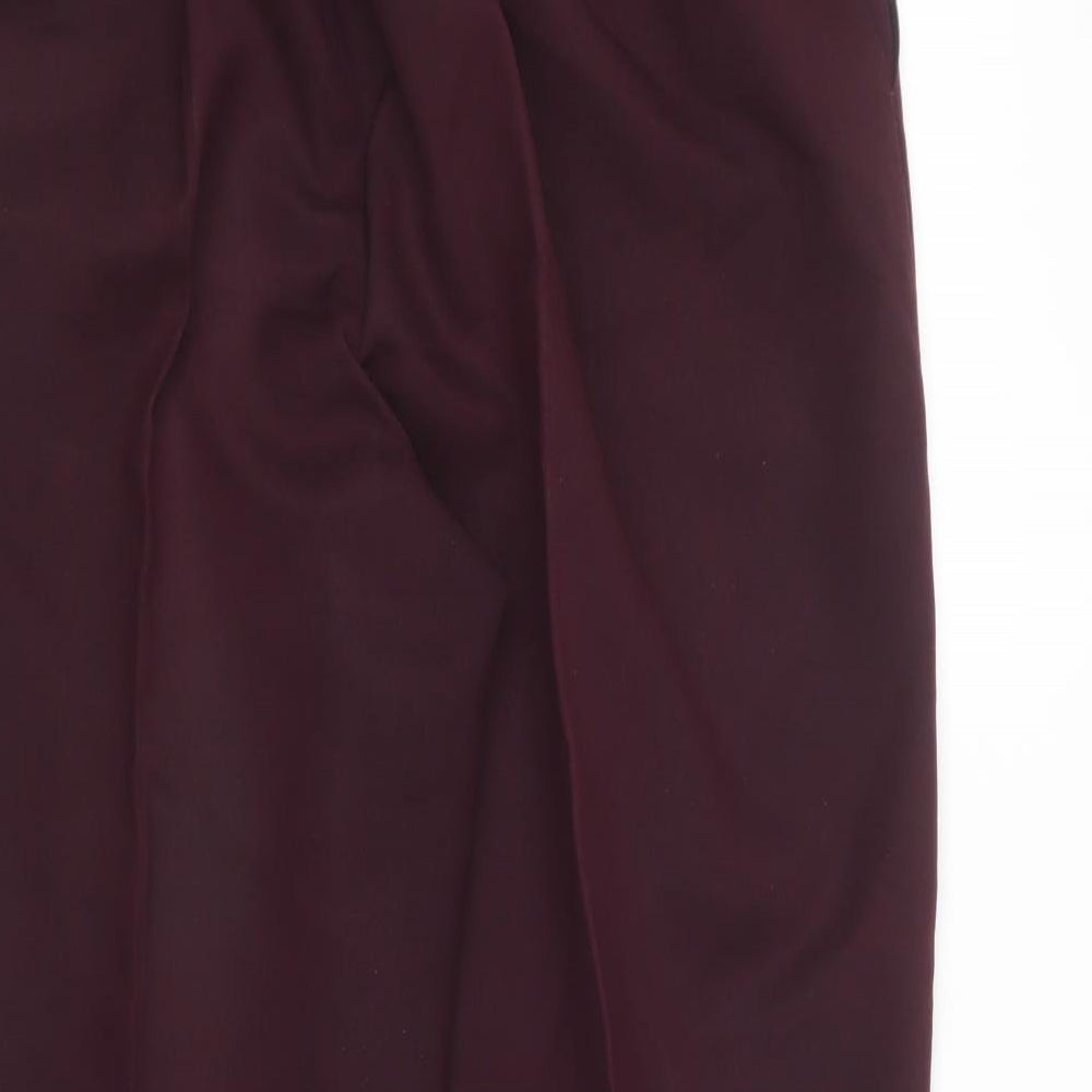 Womens UK Size 24 Saira of Manchester Regular Fit Purple Trousers