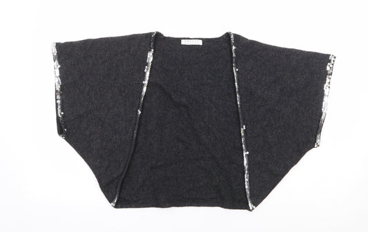 Womens UK Size S Precis Petite Grey Shrug Jumper