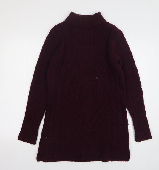 Womens UK Size 8 Dunnes Stores Purple Pullover Jumper