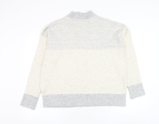 Womens UK Size 14 Atmosphere Ivory Pullover Jumper