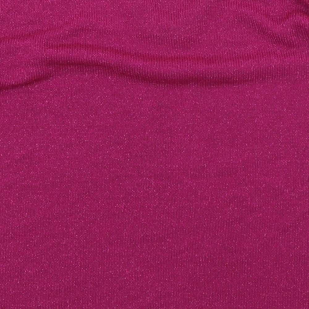 Womens UK Size M EWM Pink Pullover Jumper