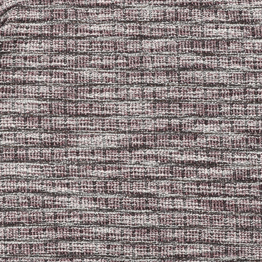 Nutmeg Womens Multicoloured Round Neck Polyester Pullover Jumper Size 12