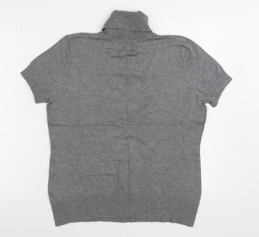 Womens UK Size M H&M Grey Pullover Jumper