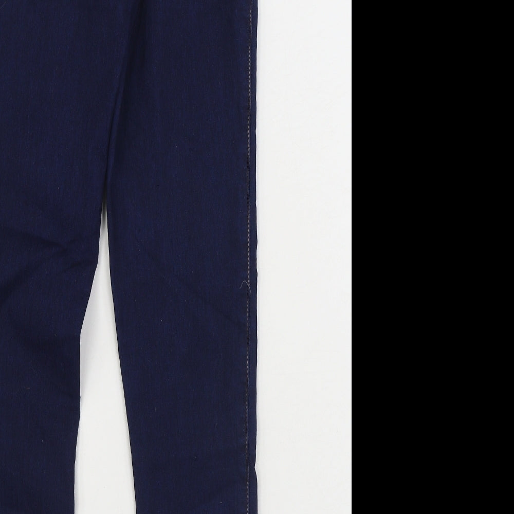 Denim & Co. Womens Blue Cotton Jegging Jeans Size 10 L30 in Regular