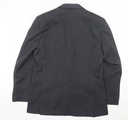 Mens UK Size 40 Burton Regular Grey Suit Jacket