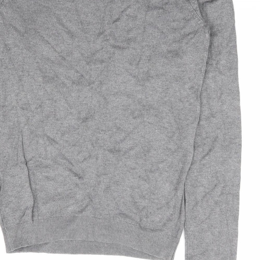 Womens UK Size XS H&M Grey Pullover Jumper
