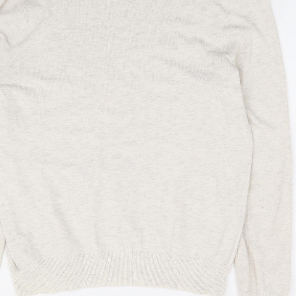 Womens UK Size 12 Marks and Spencer Beige Pullover Jumper