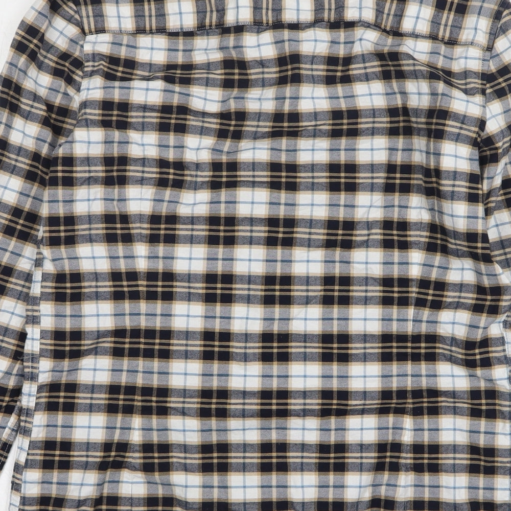 Mens UK Size S NEXT Multicoloured Button-Up Long Sleeve Casual Shirt
