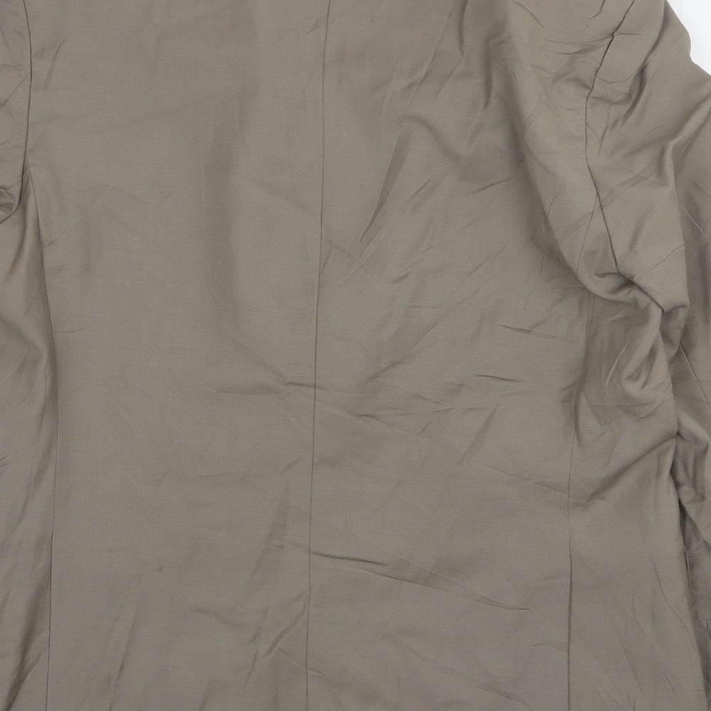 Mens UK Size 42 The Label Regular Beige Suit Jacket
