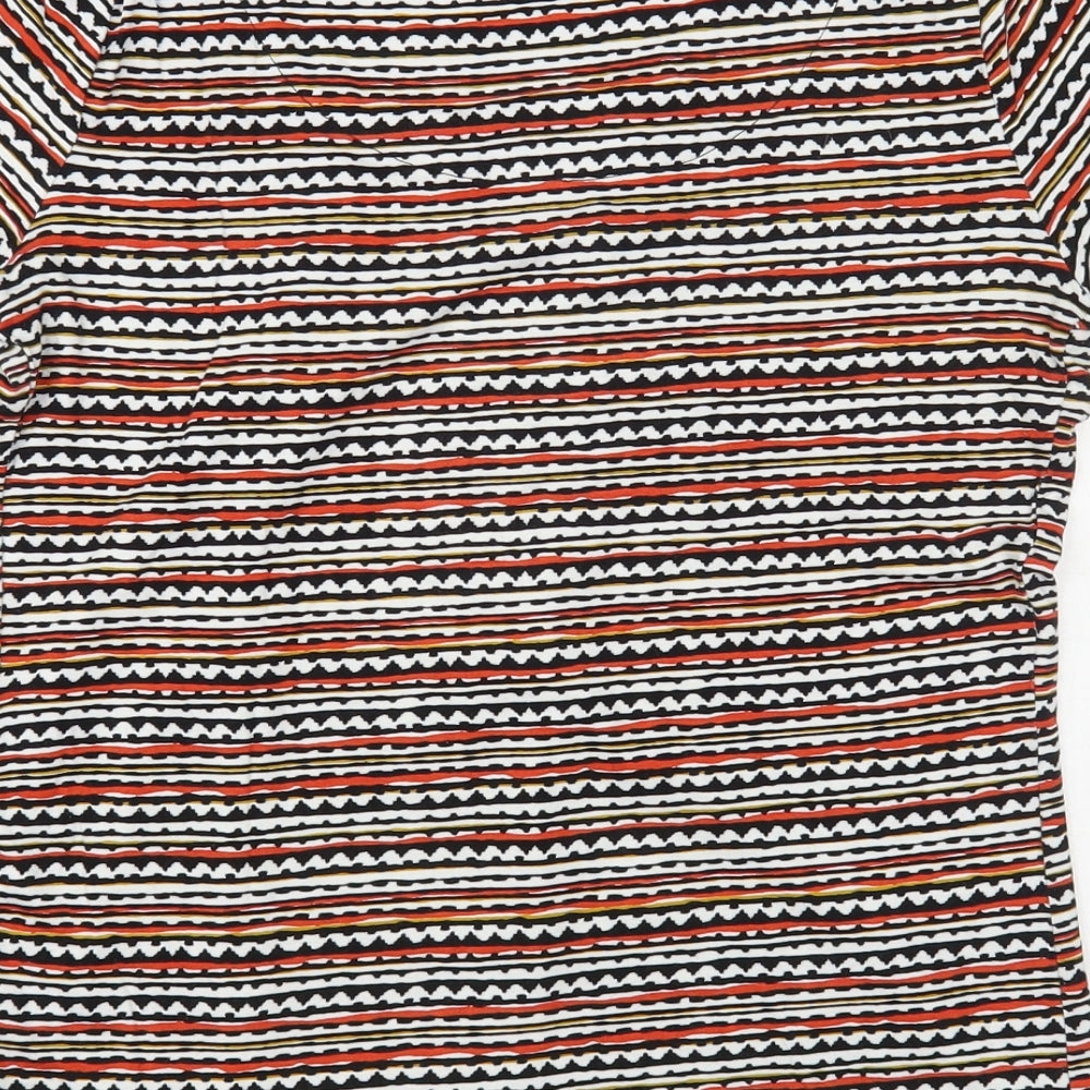 Womens UK Size 8 Marks and Spencer Multicoloured Basic T-Shirt