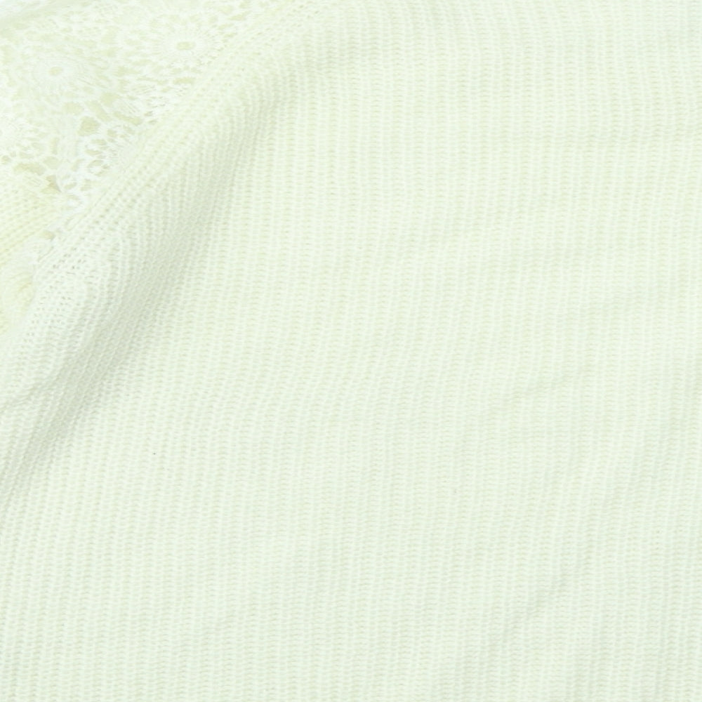 Womens UK Size 12 Dorothy Perkins Ivory Pullover Jumper