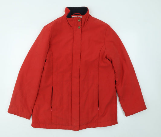 Womens UK Size 12 EWM Red Jacket