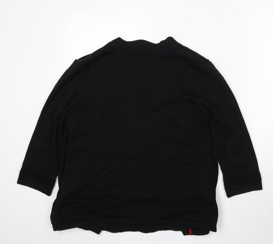 Womens UK Size 14 Marks and Spencer Black Pullover Jumper