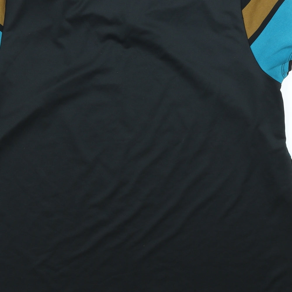 Womens UK Size 14 David Emanuel Multicoloured Basic T-Shirt