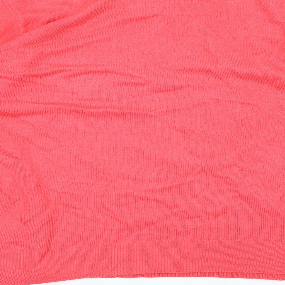 Womens UK Size 20 Marks and Spencer Pink Pullover Jumper
