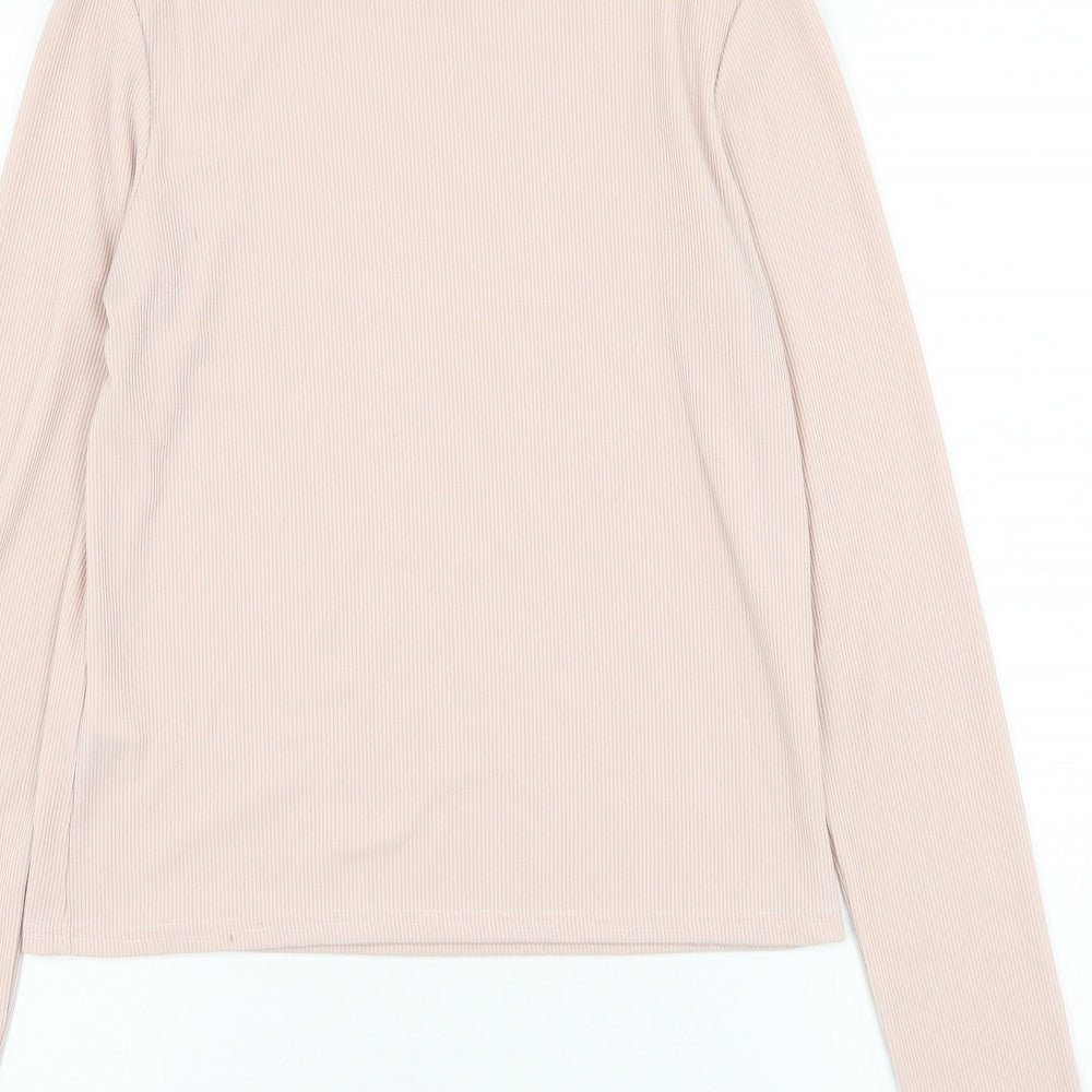Womens UK Size S Cooperative Pink Pullover Jumper