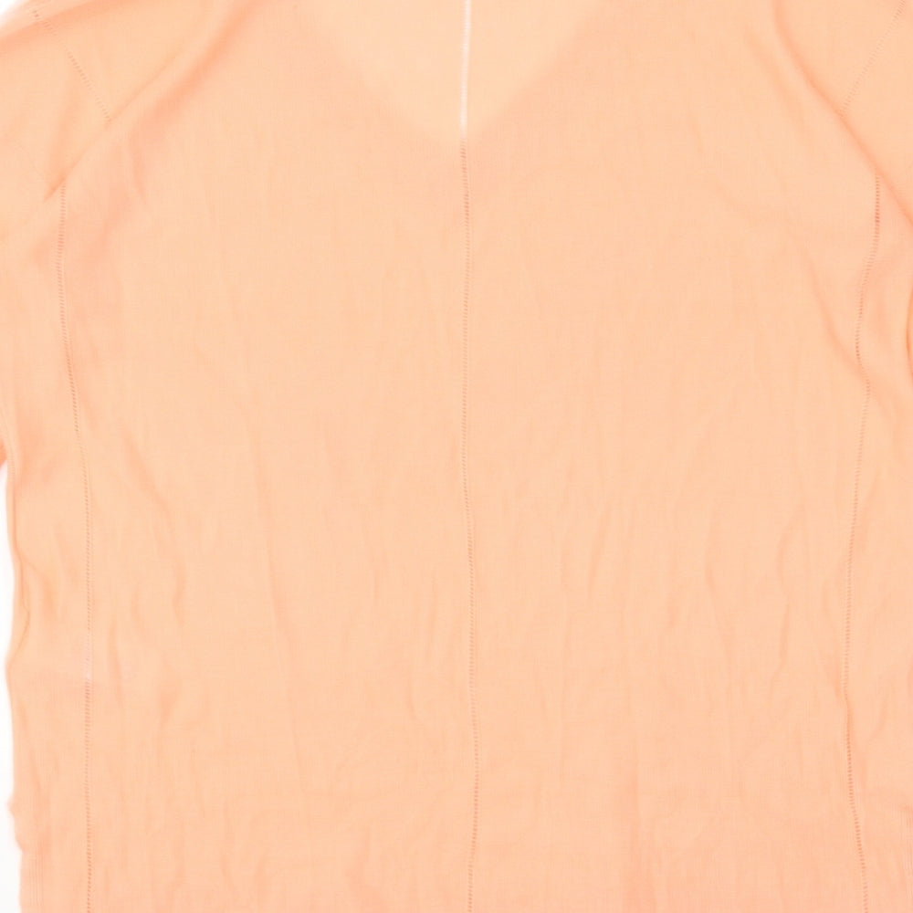 Womens UK Size 8 NEXT Orange Pullover Jumper