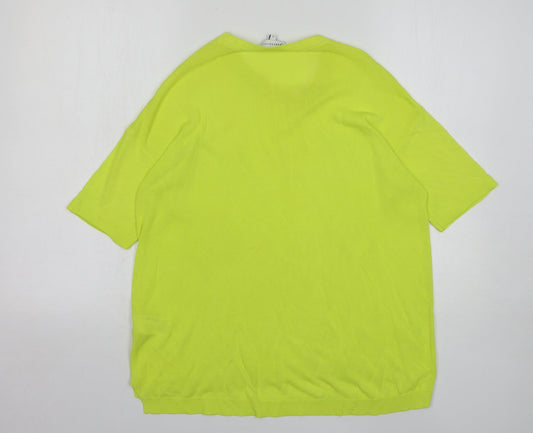 Womens UK Size S Warehouse Green Pullover Jumper