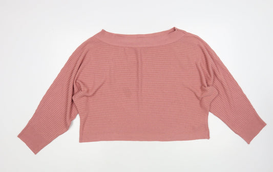Womens UK Size 14 ASOS Pink Pullover Jumper