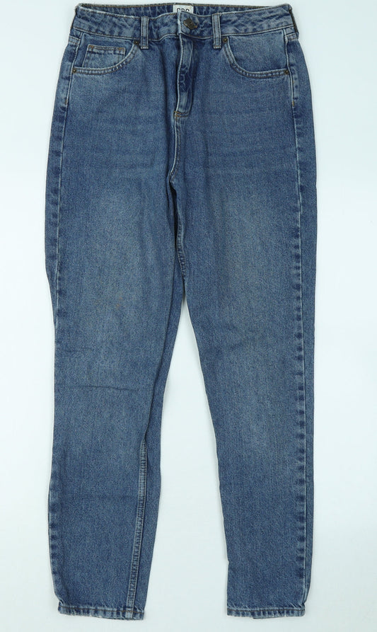 Womens UK Size 28 in BDG Regular Fit Mom Blue Jeans