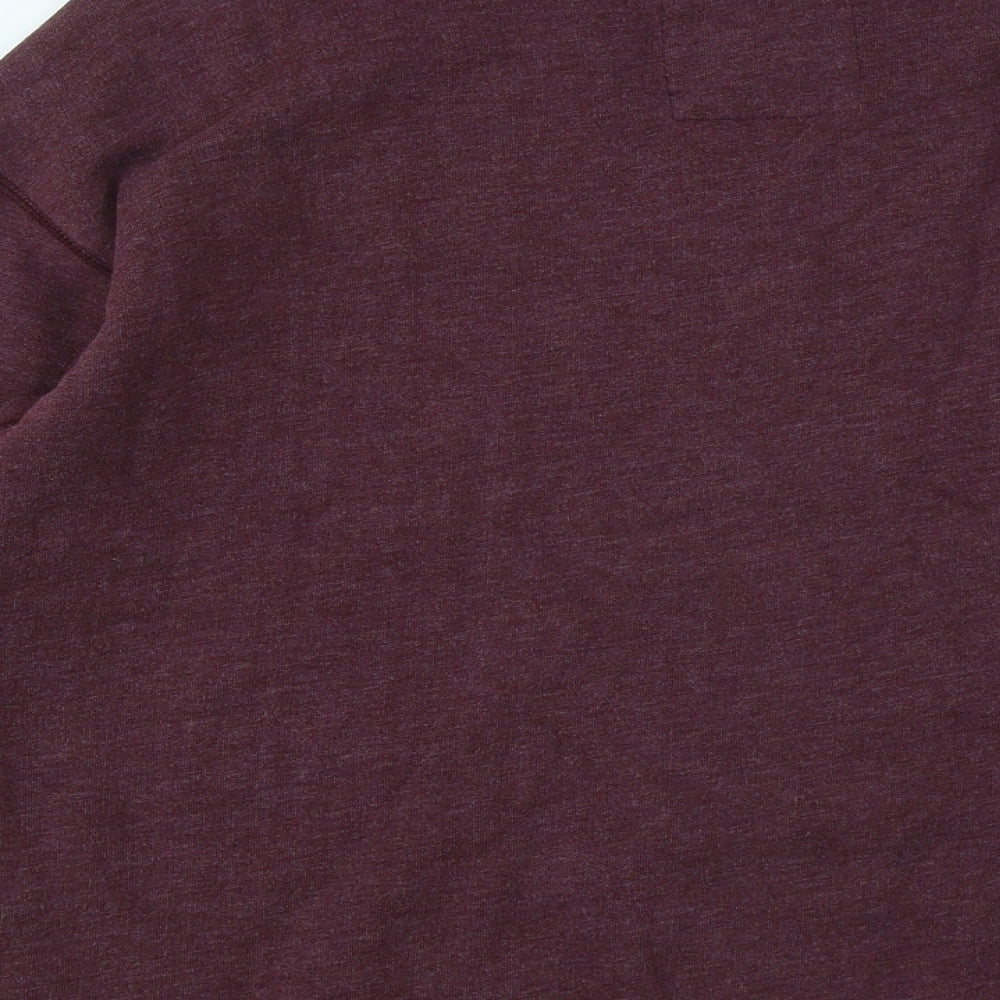 Hollister Womens Purple Cotton Pullover Sweatshirt Size XS - Sunset Coast